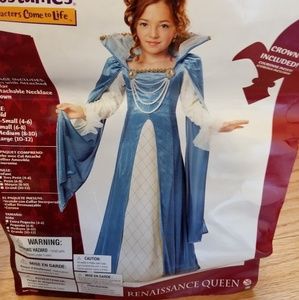 Child Renaissance Queen Costume